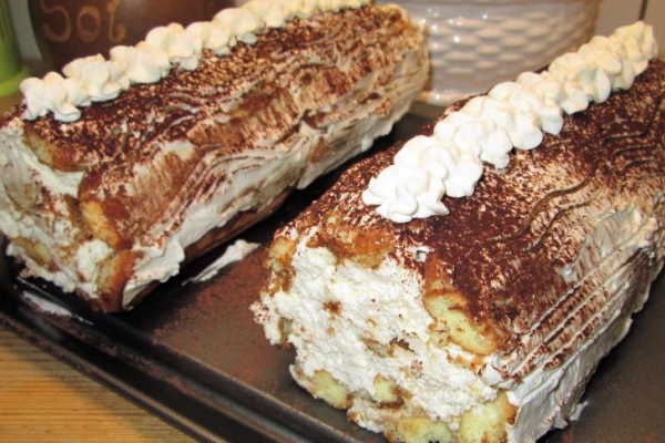 ROLADA BEZ PIECZENIA W 15 MINUT-przepyszna a la tiramisu+FILM