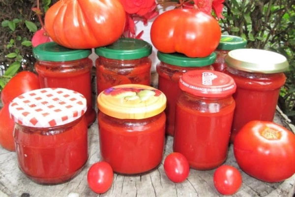 Domowy przecier pomidorowy do słoików na zimę+FILM