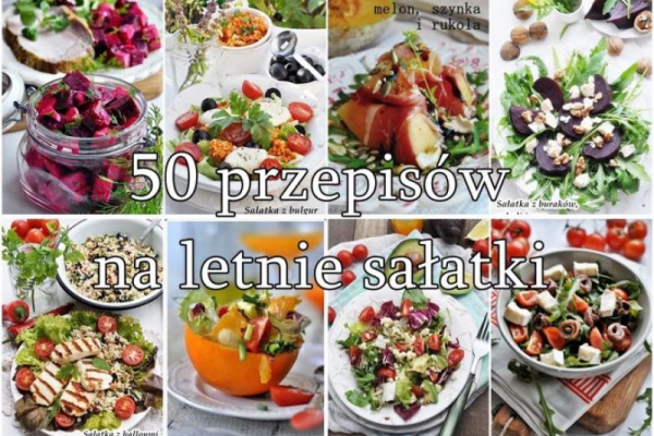 Przepisy na letnie sałatki
