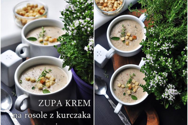 Zupa z kurczaka i warzyw