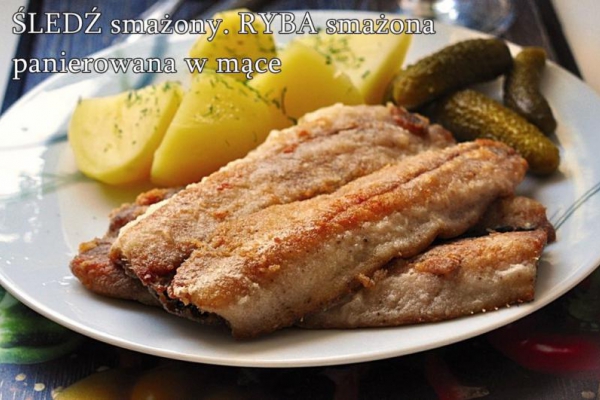 Śledzie smażone