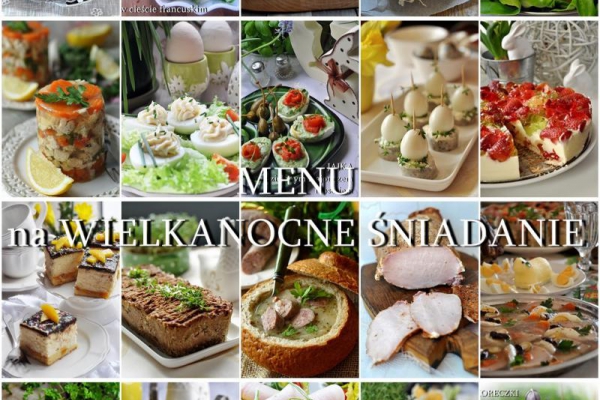 Menu na Wielkanoc