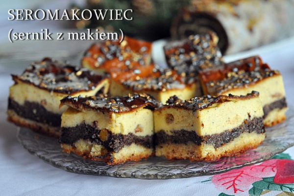 Sernik z makiem. Seromakowiec