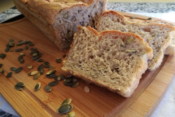 Chleb żytnio–pszenny  z dynią