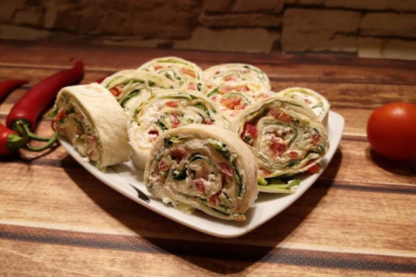 Tortilla z warzywami