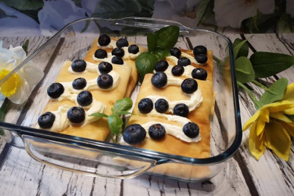 Naleśniki z mascarpone i serkiem homogenizowanym