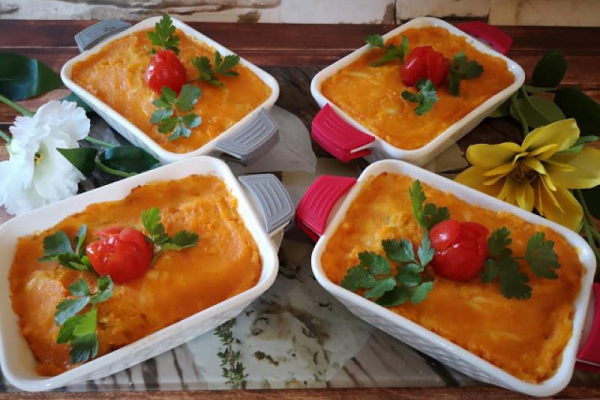 Dyniowe puree z kurczakiem