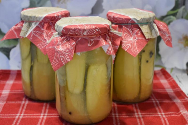Ogórki w musztardzie