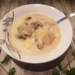 Pyszna zupa pieczarkowa