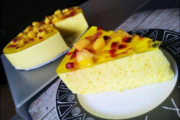 Sernik mango z jogurtów