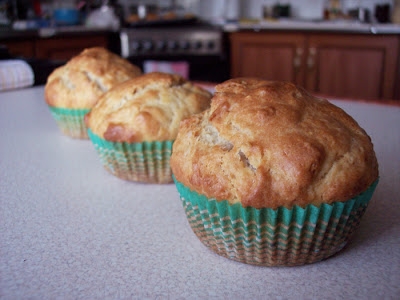 Muffinki z zieloną herbatą