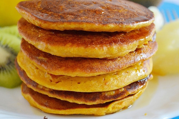 Pancakes z batatem czyli placki ze słodkiego ziemniaka (bezglutenowe)