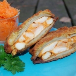 Boczniaki nadziewane...