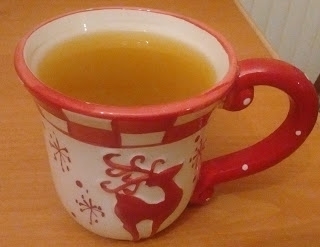 Rozgrzewająca herbatka z propolisem i imbirem