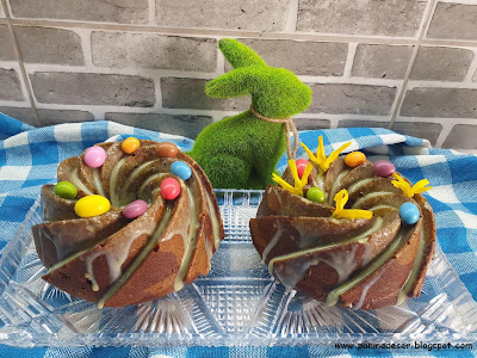 Babka czekoladowa z herbatą matcha