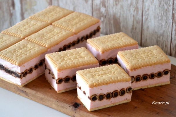 Ciasto piankowa kanapka