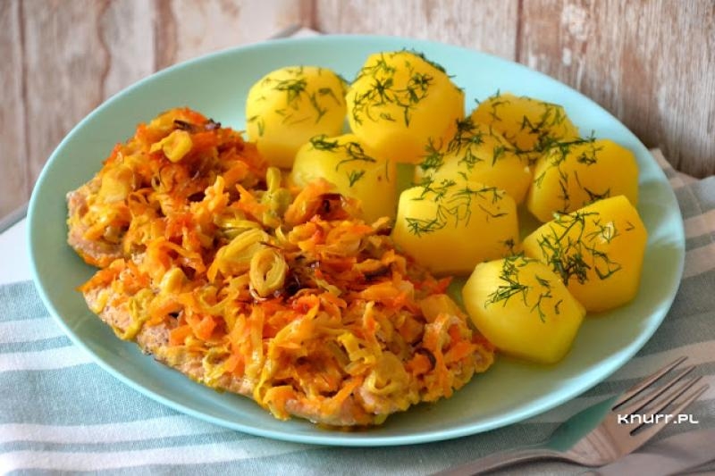 Schab pod kołderką