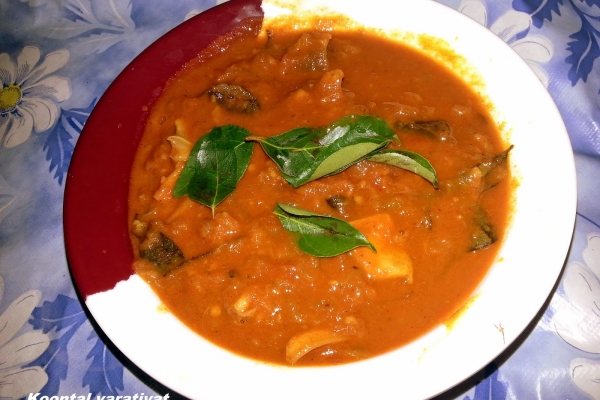 Koontal Varatiyat - Spicy Squid Gravy