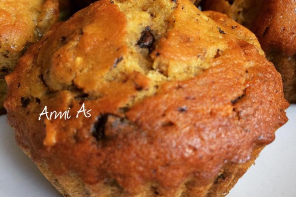 Muffinki bananowe na kefirze