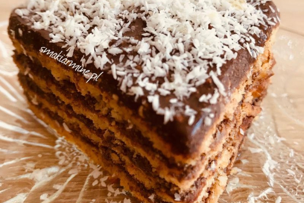 Tort twarogowy z patelni (fit)
