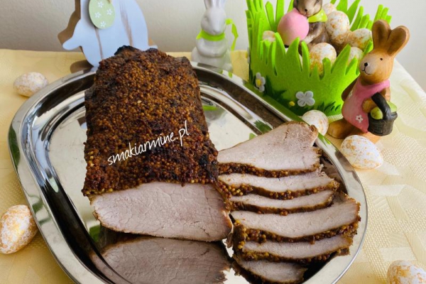 Schab pieczony (na kanapki)