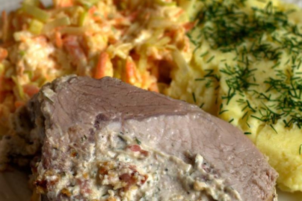 Schab serowo-koperkowy