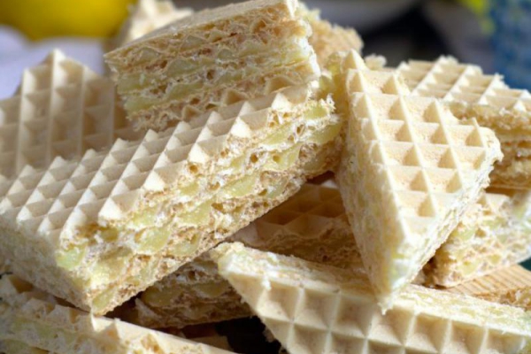 Wafle cytrynowe