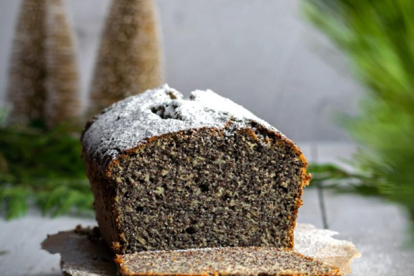 Makowiec z jabłkami (makowiec japoński)
