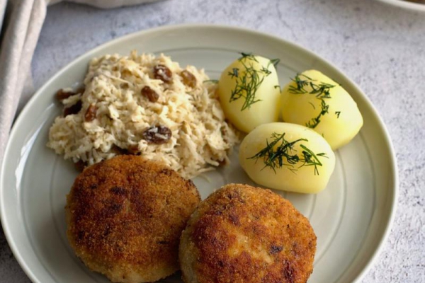 Mielone kotleciki z orzechami