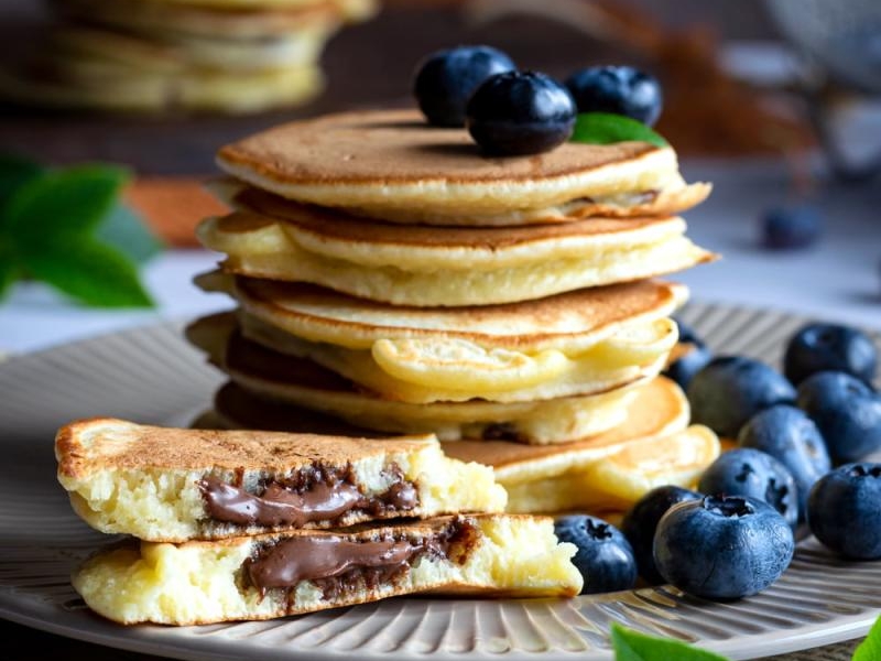Pancakes z nutellą