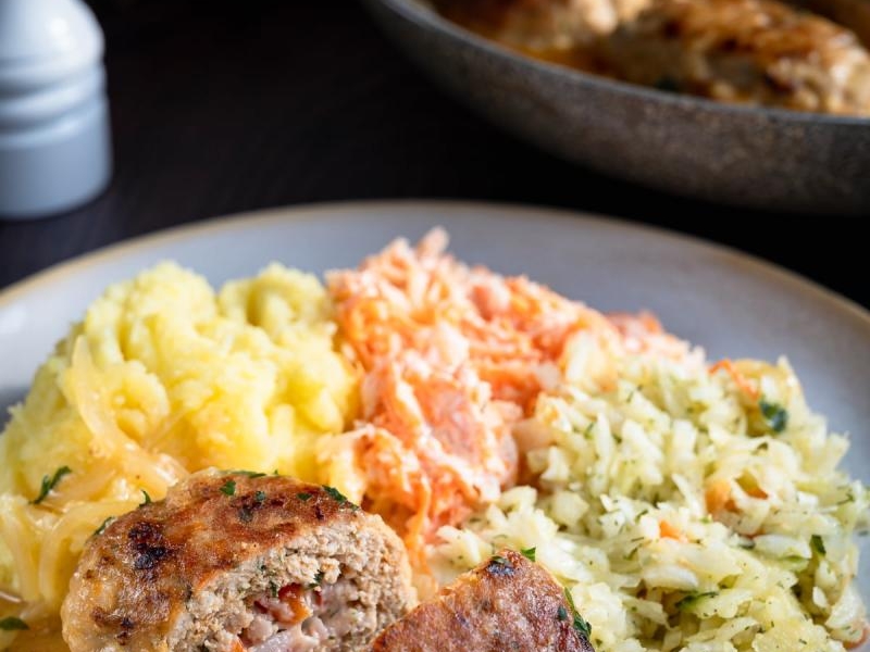 Zrazy z boczkiem i papryką