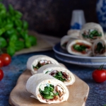 Tortilla z boczkiem i...