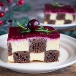 Sernik „Szachownica”