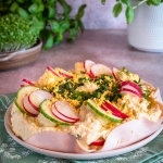 Jajeczny Mus z Szynką