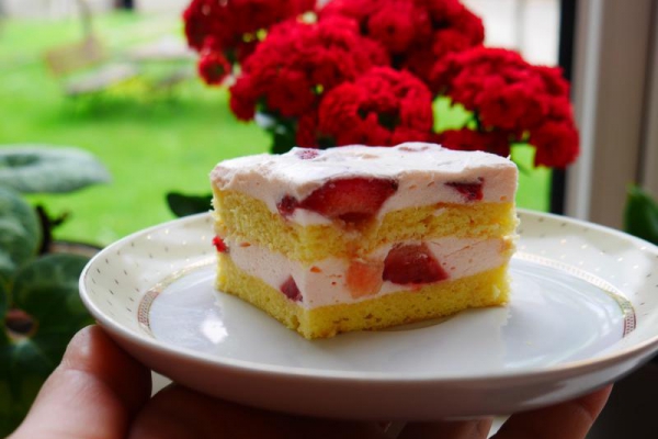 Truskawkowa kostka