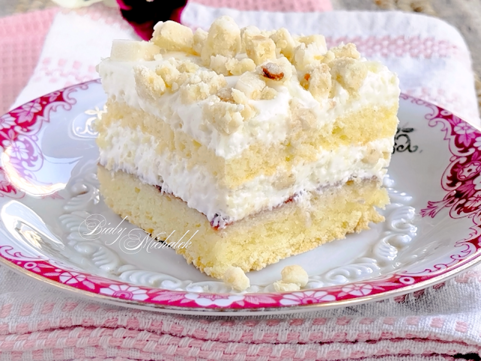 ciasto biały Michałek