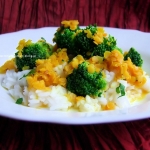 broccoli dal curry...