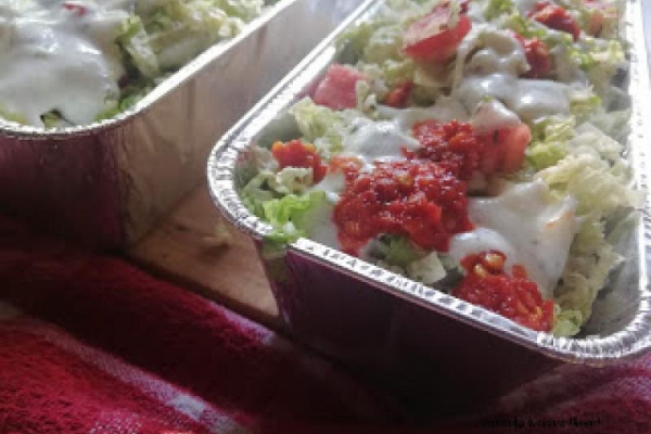 Wegański kapsalon