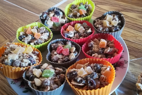 Muffinki bez pieczenia -idealne na zbliżające się walentynki