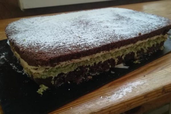 Ciasto cappuccino z wkładką kokosową siostry Anastazji