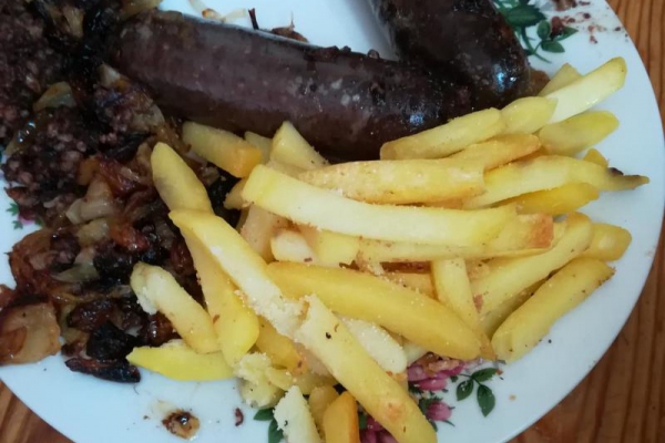 Obiadek palce lizać -szczególnie gdy jest swojska kaszanka
