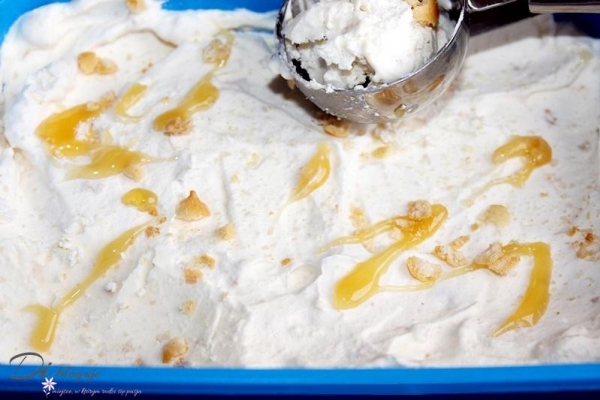 Lody ciasteczkowo-miodowe (tylko 3 składniki!)