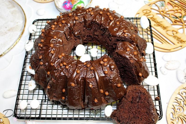 Prosta babka czekoladowa