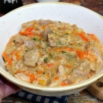 Gulasz z golonek indyka...