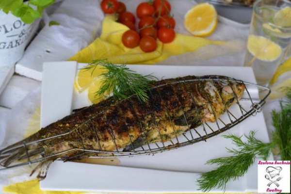 Grillowany lin pachnący koperkiem i tymiankiem
