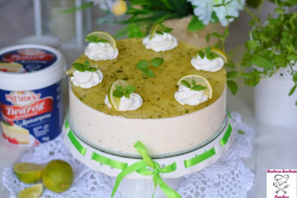 Sernik mojito czyli limonkowo-miętowe orzeźwienie