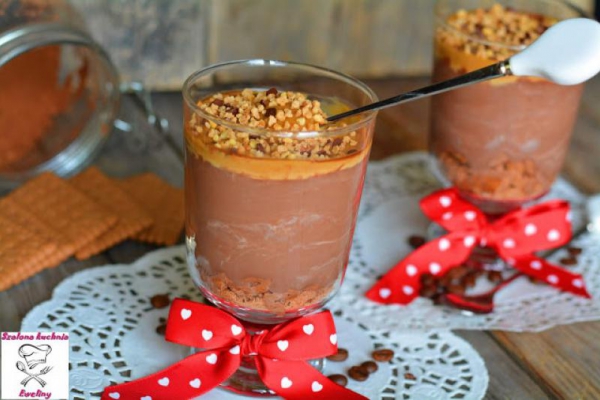 Czekoladowo - ciasteczkowy pudding z nutą kajmaku