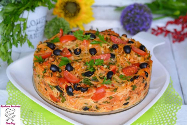Spaghetti cake