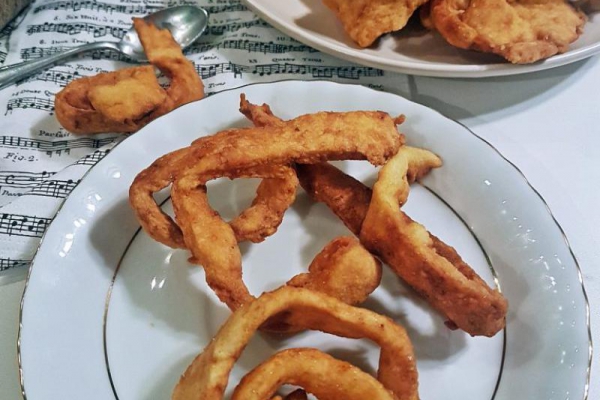 Tagliatelle dolci di Carnevale
