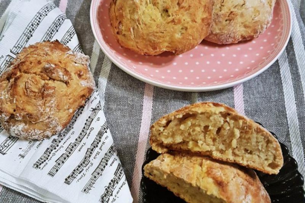 Pączki bananowo – orzechowe